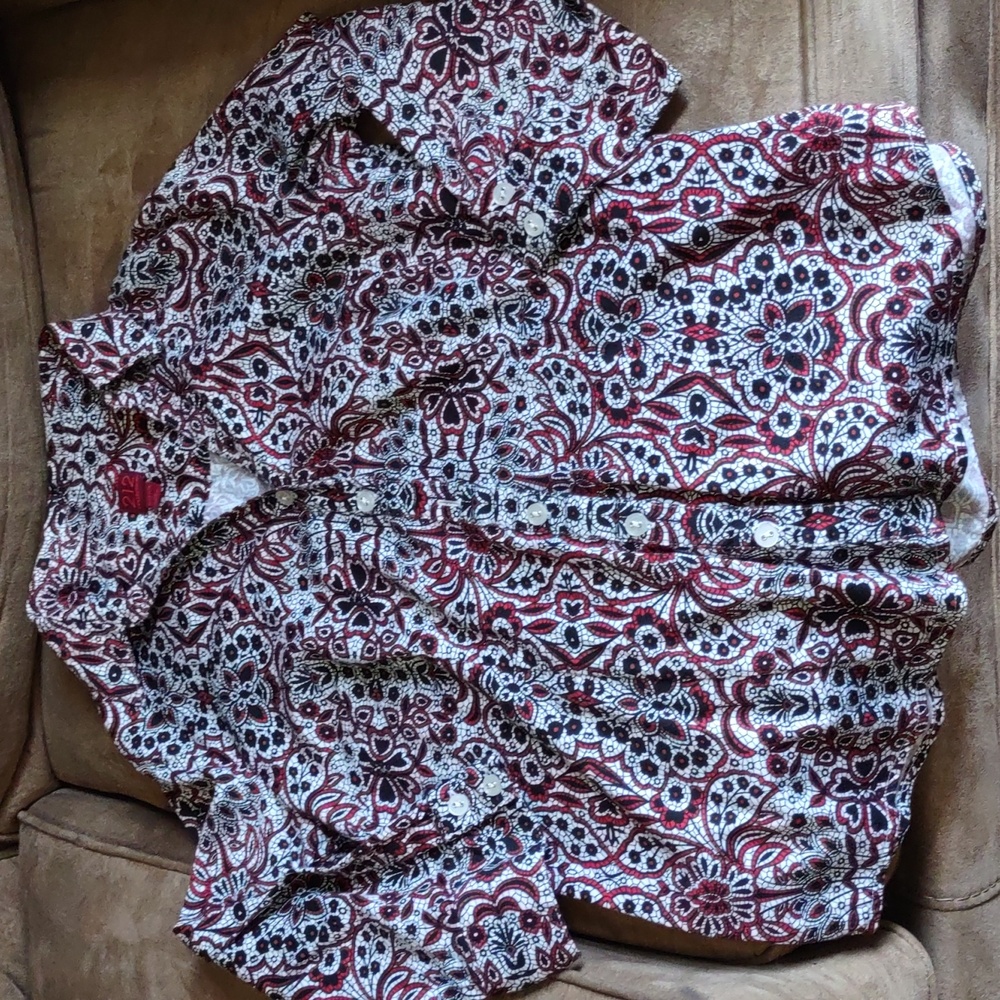 212 collection 3/4 sleeve blouse